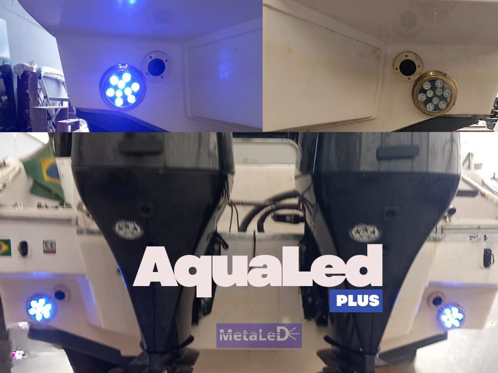 AcquaLed Plus — Modelo 0222 em bronze