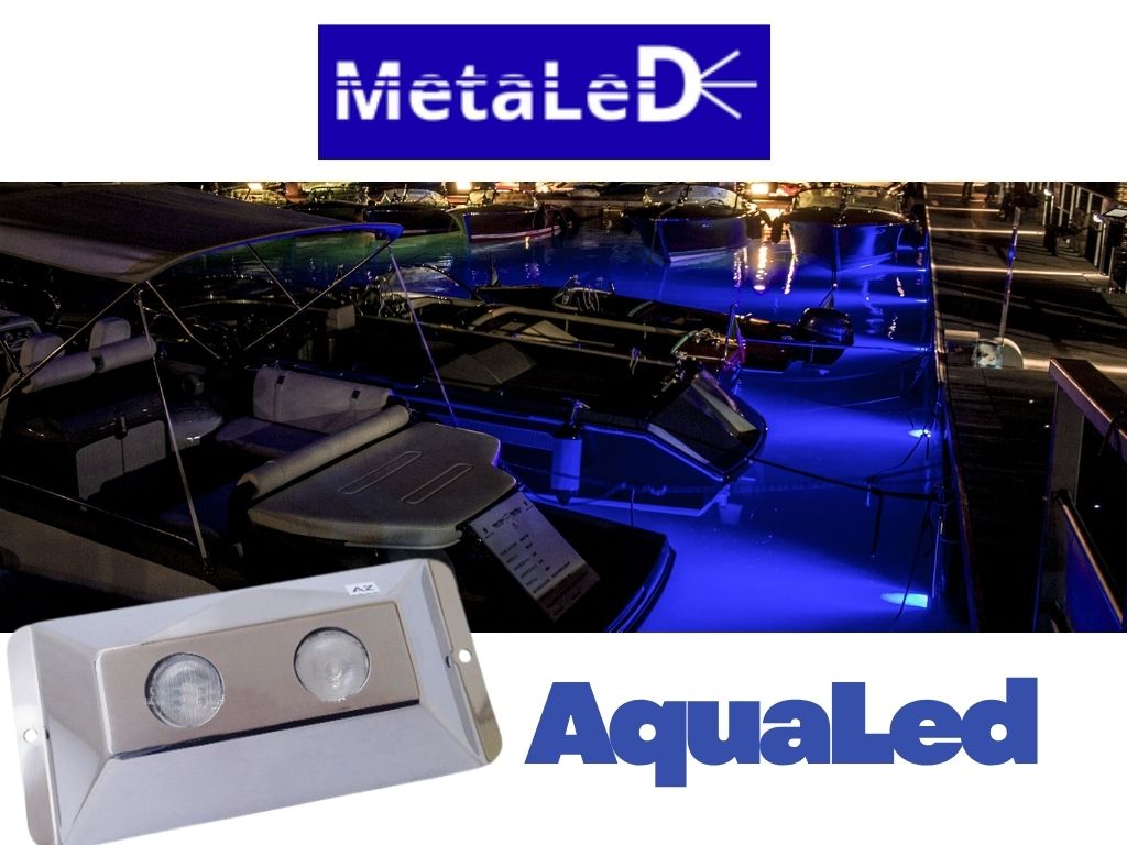 Acqualed 0122 em aço inoxidável 316L